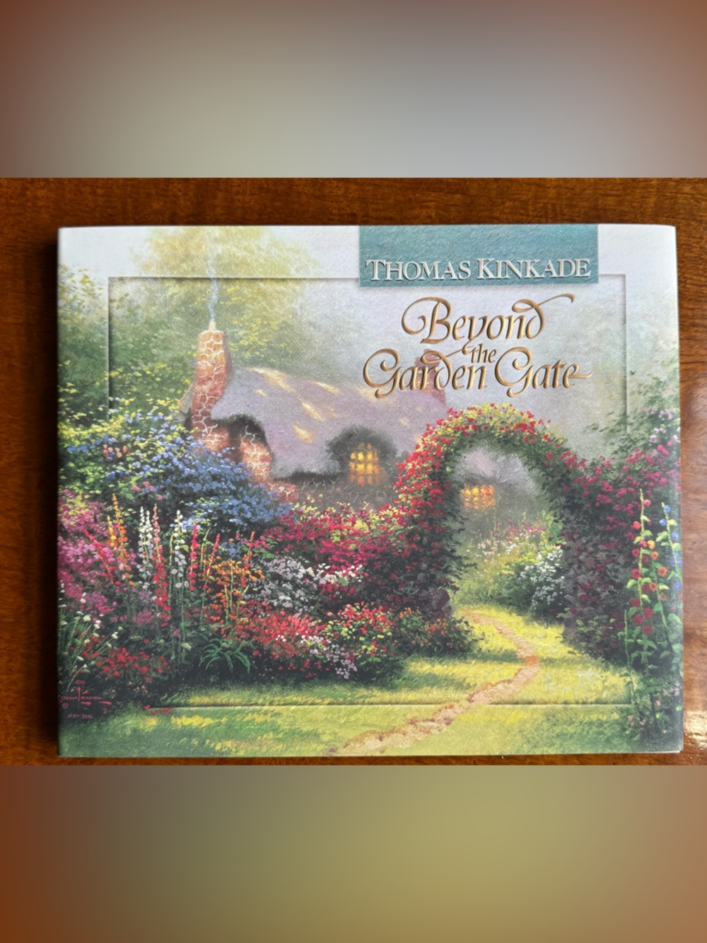 Thomas Kinkade Beyond the Garden Gate Hardcover Art Book 1997